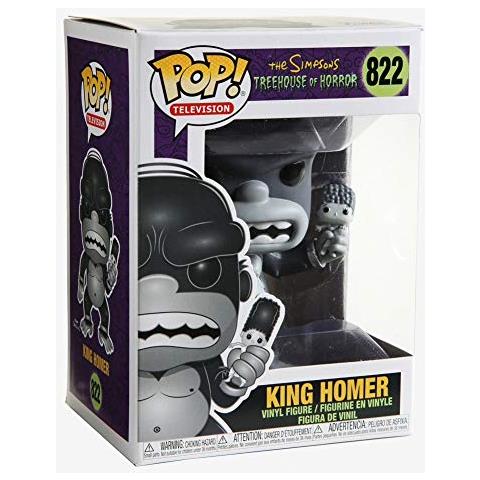 Funko Pop Figura In Vinile: Animazione: Simpsonhomer Kong Collezione Multicolore 39724 - Foto 2
