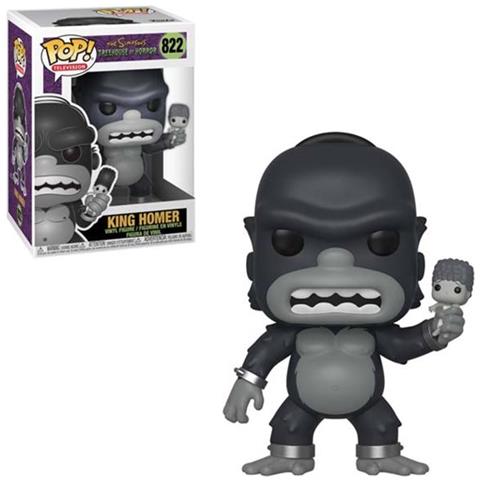 Funko Pop Figura In Vinile: Animazione: Simpsonhomer Kong Collezione Multicolore 39724 - Foto 5