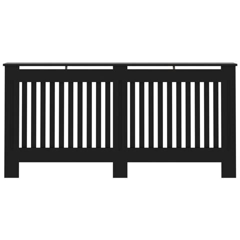 Copertura per Radiatore Nera 172x19x81,5 cm in MDF - Foto 2