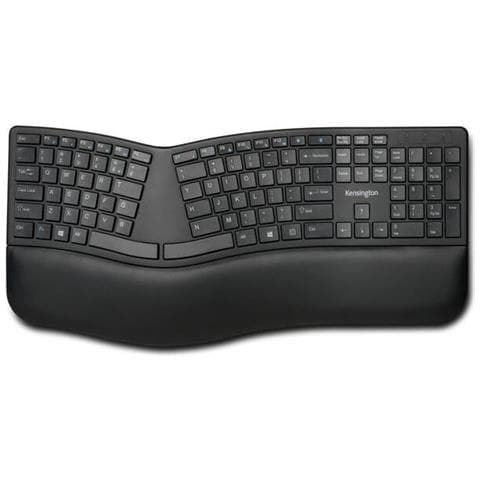 Kensington Pro Fit Ergo Tastiera Wireless A Rf + Usb Qwertz Tedesco Nero (kensington Pro Fit Ergo - Wireless Keyboard Bl - Foto 4