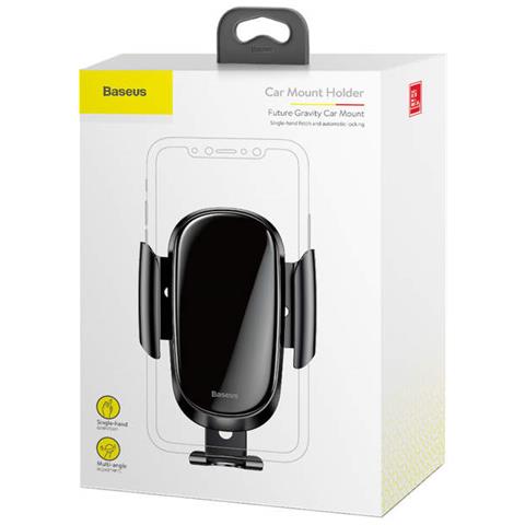 Car Mount Futuro Titolare Del Telefono Nero (suyl-wl01)  - Foto 1