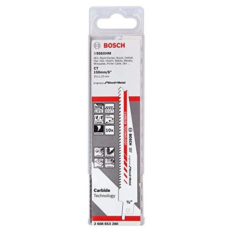 Professional 10 Pezzi Di Lame Da Sega S Universale 956 Xhm Progressor Per Legno E Metallo (lunghezza 150 Mm, Accessorio Da Sega Universale)  - Foto 1