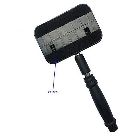 Orientabile Parabrezza In Vetro E Oggetti Per Pulizia Allungabile In Alluminio Maniglia W 3 Cover In Microfibra Premium - Foto 2