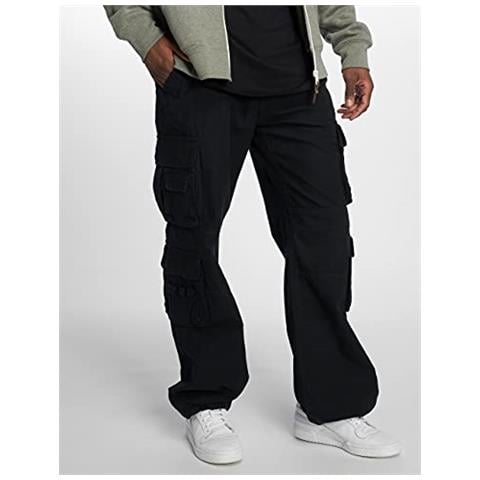Pure Vintage Da Uomo Pantaloni Cargo - Nero (nero 2), S - Foto 5