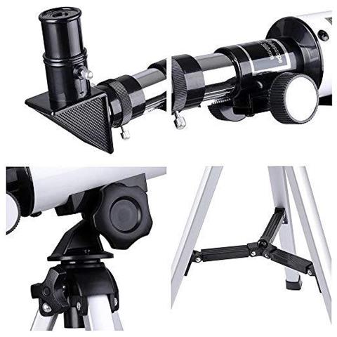 Telescopio Astronomico Dello Zoom 90x Hd Esterno Monoculare Spazio Telescopi Portatile Ambito Rifrattore Spotting Con Il Treppiedi Per Bambini Principianti - Foto 4