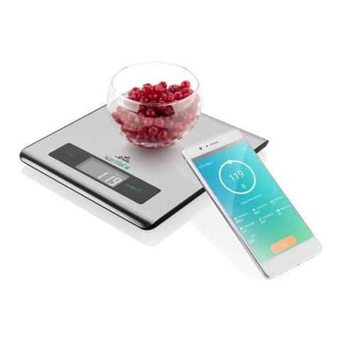Bilancia Da Cucina Con Applicazione Intelligente Nutri Vital Peso Massimo (capacità) 5 Kg, Graduazione 1 G, Tipo Di Display Lcd, Argento - Foto 2