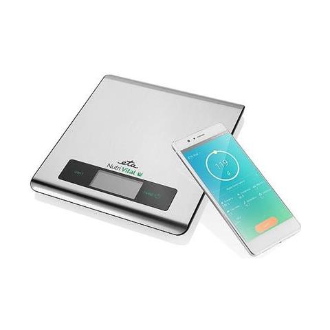 Bilancia Da Cucina Con Applicazione Intelligente Nutri Vital Peso Massimo (capacità) 5 Kg, Graduazione 1 G, Tipo Di Display Lcd, Argento - Foto 1