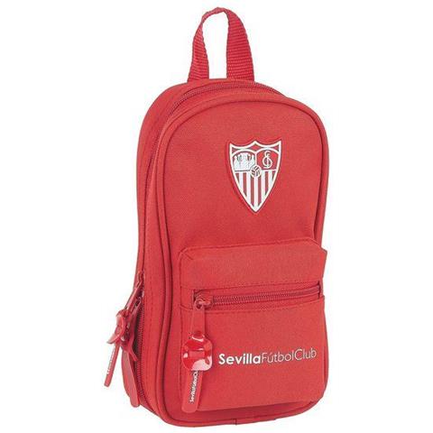 Astuccio Zaino Sevilla Fútbol Club Rosso (33 Pezzi)  - Foto 1