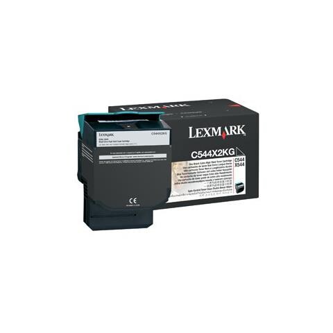 C544X2KG Toner Originale Nero per C544dn Capacità 6000 Pagine - Foto 1