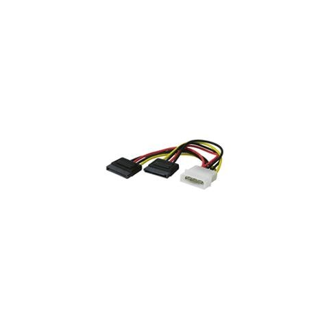 CAK SATA 4P / 2xS-ATA power adaptor 4-pin 5.25 2x 15-pin S-ATA cavo di interfaccia e adattatore - Foto 2
