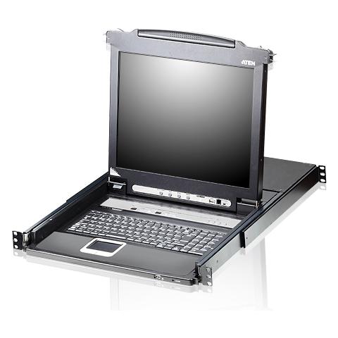CL5708N, Nero, LCD, USB, 1U, 0 - 50 °C, -20 - 60 °C - Foto 1