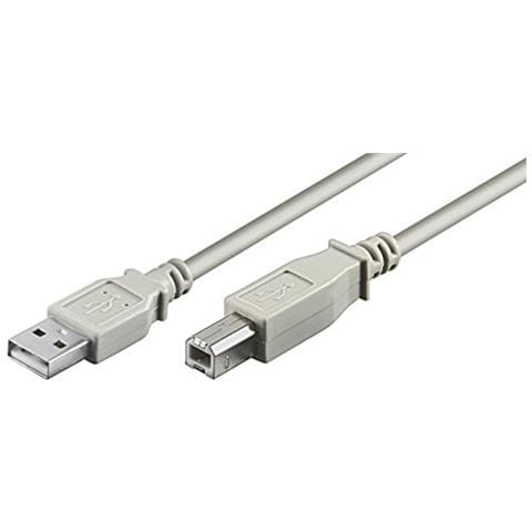 USB AB 500 LC HiSpeed 2.0 5m, USB A, USB B, Maschio / maschio, 2x AWG 28 2x AWG 28 - Foto 1