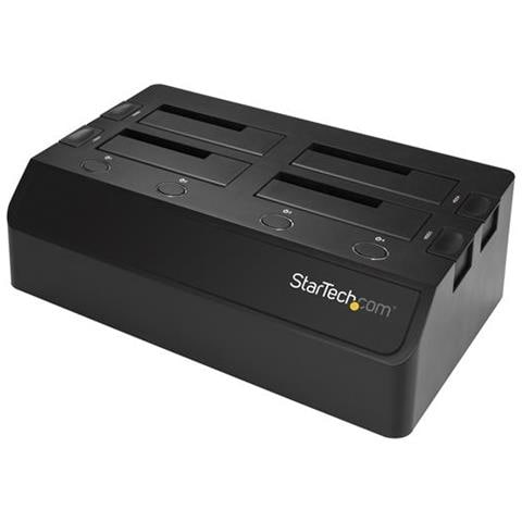 " Docking Station per 4 HDD / SSD SATA da 2,5/3,5"" - Dock USB 3.1 (10Gbps) con UASP" - Foto 1