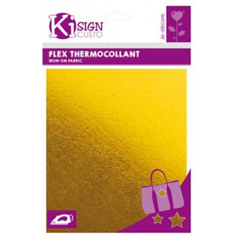 Flex Termoadesivo - Dorato 20 X 25 Cm - Foto 2