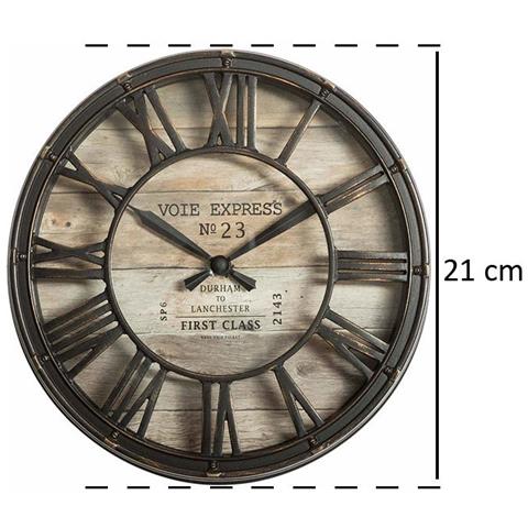 Orologio Da Parete Voie Express, Ø 21 Cm - Foto 4