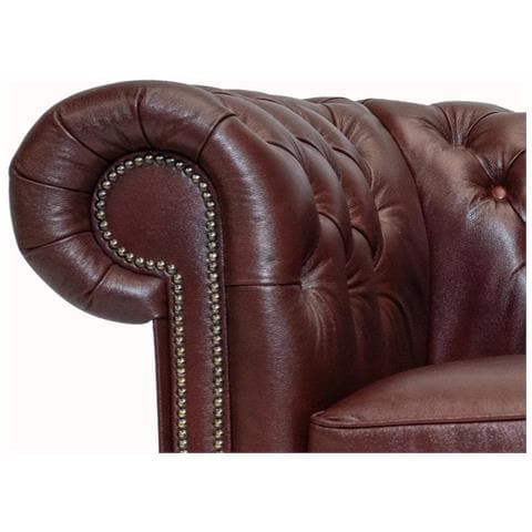 Poltrona First Class Pelle | Cloudy Rosso | 12 Anni Di Garanzia - Foto 2
