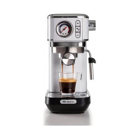 Macchina da Caffè Espresso Automatica AR1381 Moderna Serbatoio 1.1 Lt. Potenza 1300 Watt Colore Bianco - Foto 2