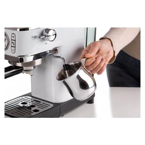 Macchina da Caffè Espresso Automatica AR1381 Moderna Serbatoio 1.1 Lt. Potenza 1300 Watt Colore Bianco - Foto 6