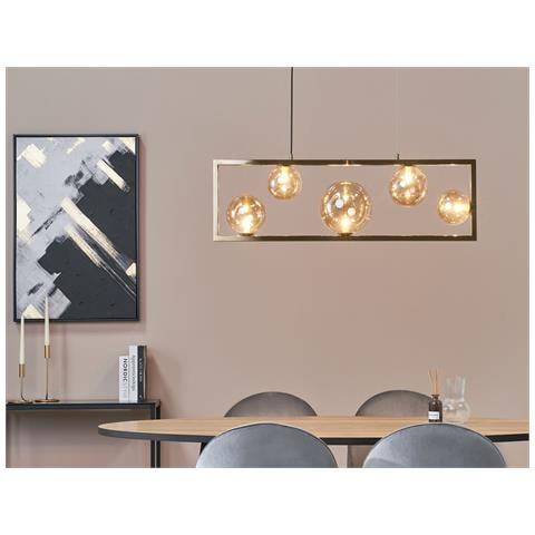 Lampadario Geehi Metallo Ottone - Foto 1