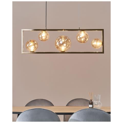 Lampadario Geehi Metallo Ottone - Foto 8