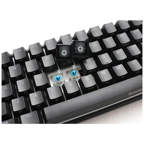 Tastiera USB DKME2061ST-PDEPDAAT1  per Gaming (Layout Svizzero) Colore RGB - Foto 2