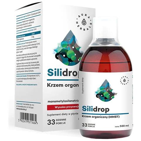 Aura Herbals Silidrop Silicio Organico Mmst 500 Ml - Foto 1