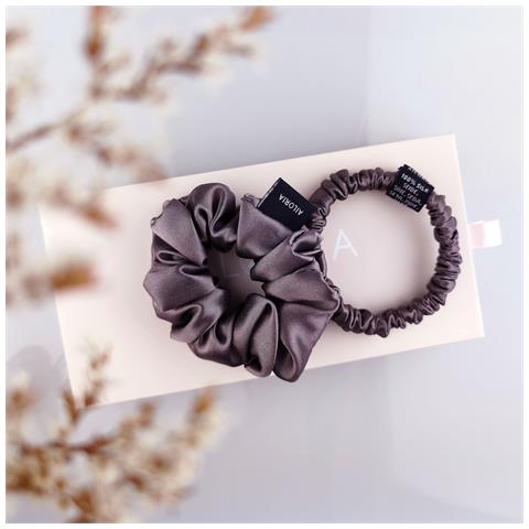 Doux Set Scrunchies S E M In Seta - Foto 2