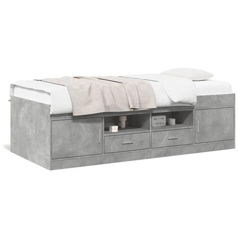Divano Letto Con Cassetti Senza Materasso 75x190 Cm - Foto 2