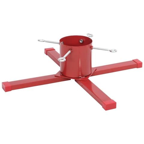 Supporto Per Albero Di Natale Rosso 61x61x15,5 Cm - Foto 2