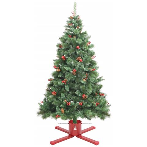 Supporto Per Albero Di Natale Rosso 61x61x15,5 Cm - Foto 3