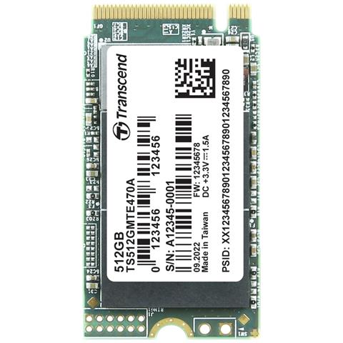 Mte470a M. 2 512 Gb Pci Express 3.1 Nvme 3d Nand (ts512gmte470a) - Foto 1