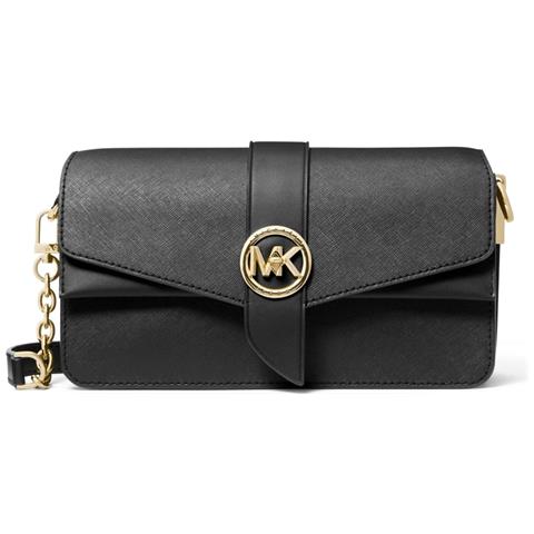 Md Conv Shoulder Bag Borse Tracolla Pelle Di Mucca Borse Donna Nero Eu One Size, 30h1ggrl2l-001 - Foto 1