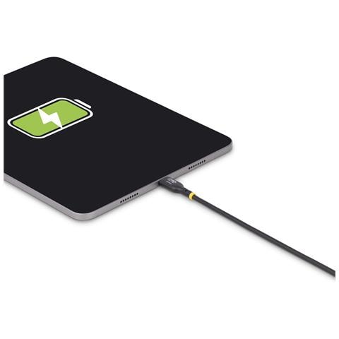 Cavo di Ricarica USB-C da 4m, cavo USB-C certificato USB-IF, 240W PD EPR, cavo trasferimento dati USB 2.0 Tipo-C per laptop, rivestimento in TPE, M /M - Foto 2