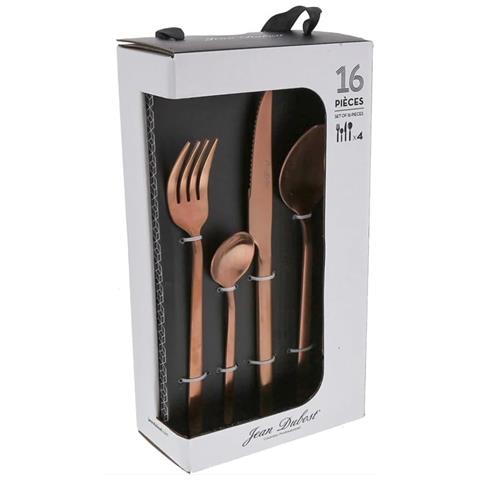 Set Di Posate In Rame Da 16 Pezzi - Na020890x20047 - Foto 2