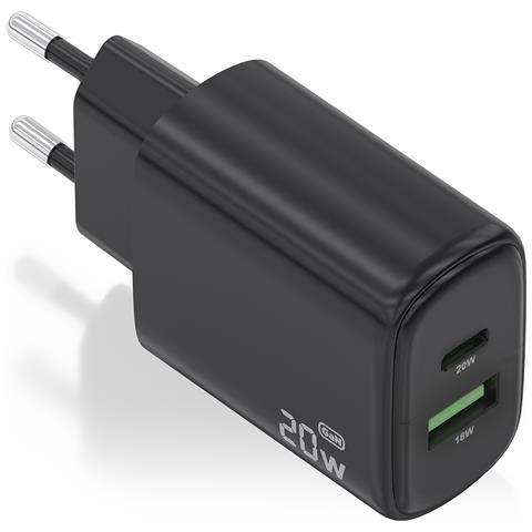 A110-0910 Caricabatterie per dispositivi mobili Universale Nero AC Ricarica rapida Interno - Foto 1