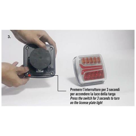 Fanale Posteriori Led Sinistro Magnetico - Foto 2