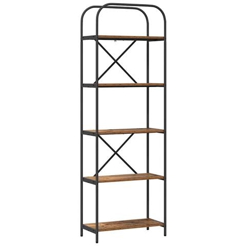 Libreria Legno vecchio 60 x 30 x 183 cm Legno multistrato - Foto 1