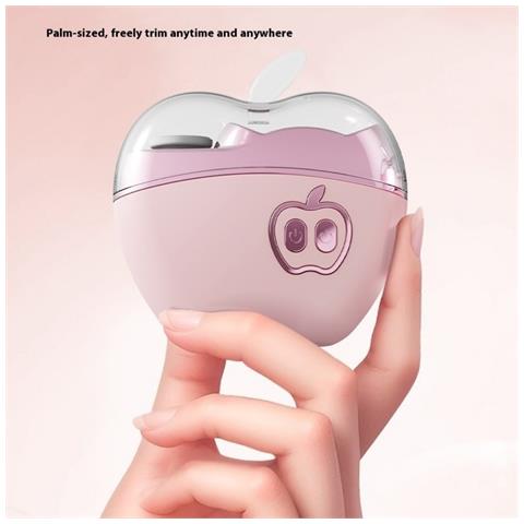 Tagliaunghie E Lucidatore Elettrico 2 In 1 - Tagliaunghie Sicuro Per Tutte Le Età Pink - Foto 5