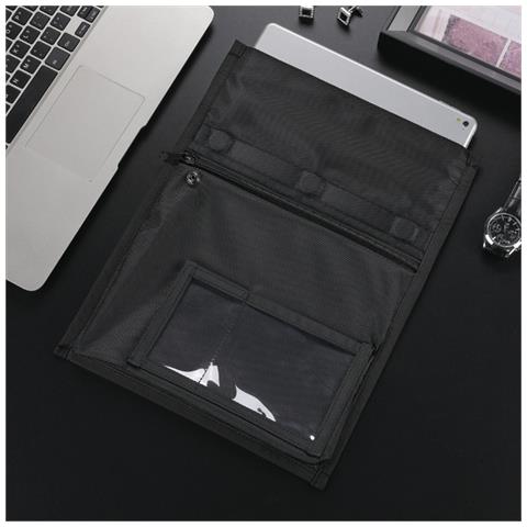 Custodia Schermante Nera - Borsa Schermante Nano In Tessuto Oxford Per Privacy E Sicurezza - Foto 2
