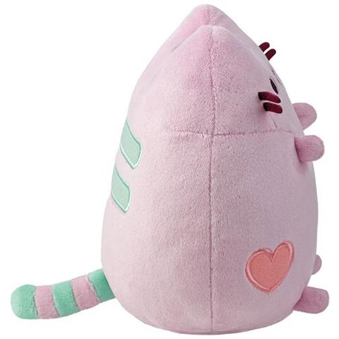 Peluche Mascotte 18cm Con Cuore Ricamato Ultra Morbido, Lilla - Foto 2