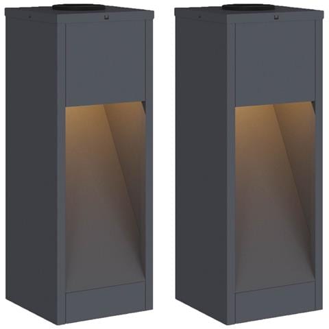 Lucina LED Solare da Percorso 2 pcs Antracite - Foto 1