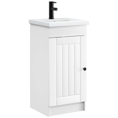 Mobile da bagno con lavabo Bianco 42 x 40 x 84,5 cm - Foto 1