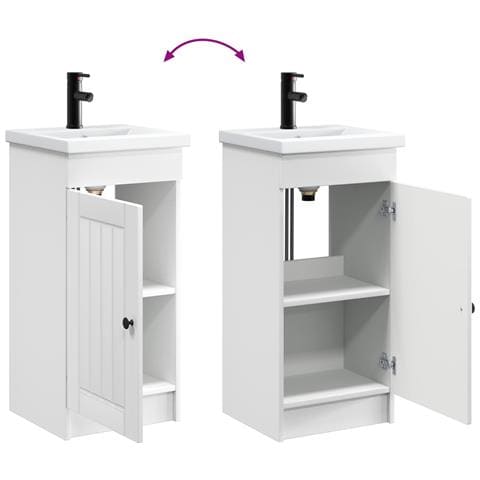 Mobile da bagno con lavabo Bianco 42 x 40 x 84,5 cm - Foto 9