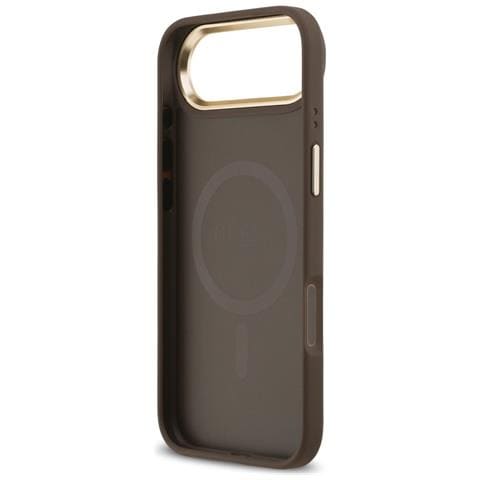 Custodia Guess 4g Stripe Magsafe Marrone Per Iphone 17 Air - Foto 5