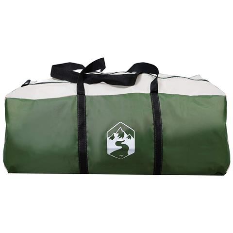 Tenda a tunnel con copertura impermeabile 10 persona Verde - Foto 9