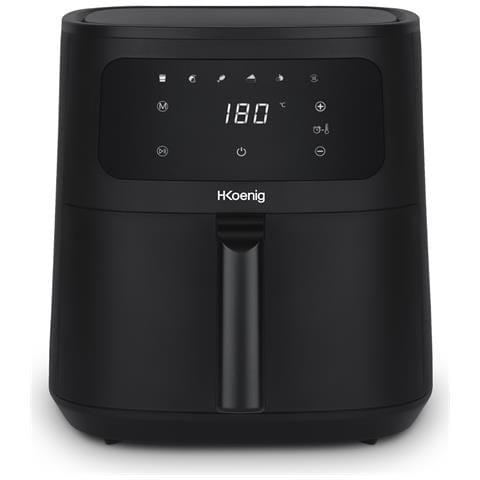 Friggitrice ad aria FRY880, Capacità 8L, Regolabile 80-200°C, 5 Modalità di cottura, Timer 60min, 6 Programmi, Touch Screen - Foto 1