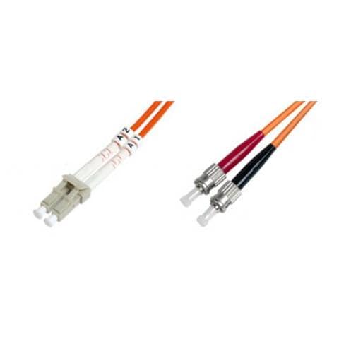 Cavo Fibra Ottica Lc A St Multimode Duplex 50/125 Mt 1 - Foto 1