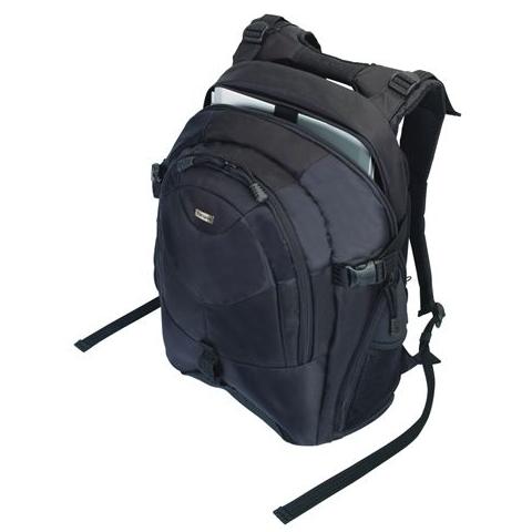 Zaino Campus per Notebook fino a 16" in Nylon Multiscomparto Colore Nero - Foto 3