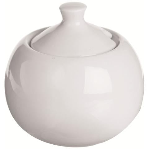 Zuccheriera in Porcellana Bianco 9 cm 43349 - Foto 1