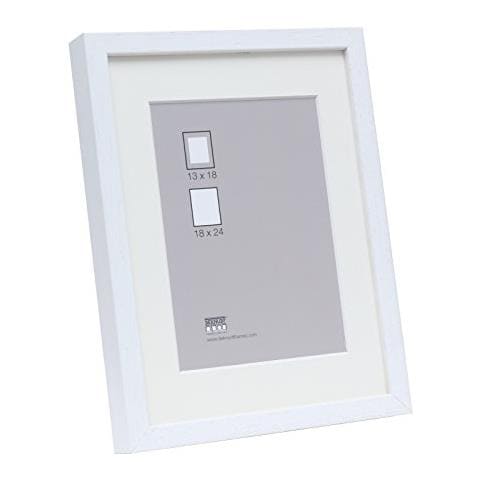 S223K1 13x18 legno bianco con Passepartout - Foto 1
